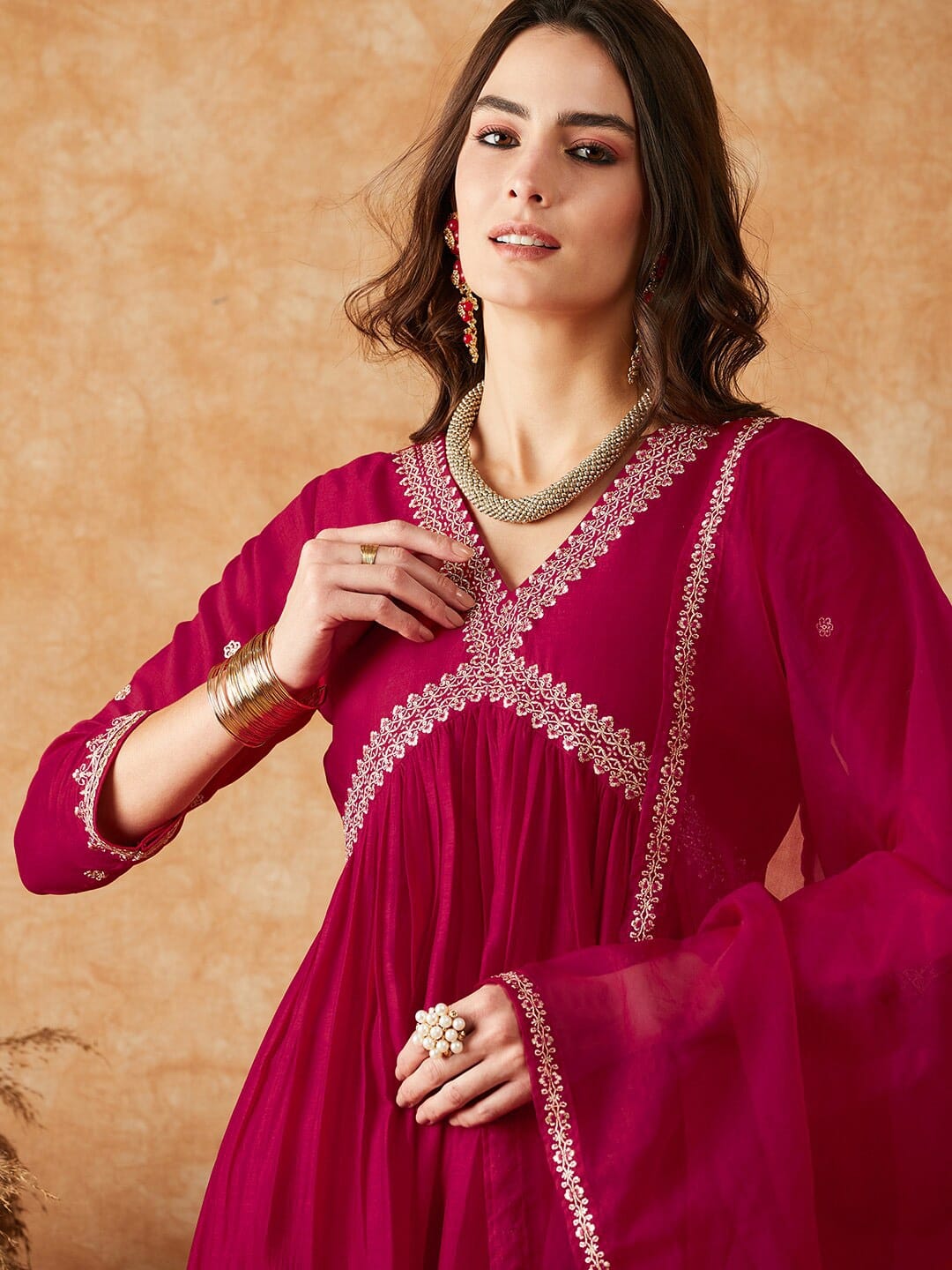 Kf Vi Muskan Vichitra Designer Kurti With Bottom Dupatta Wholesale Shop In Surat